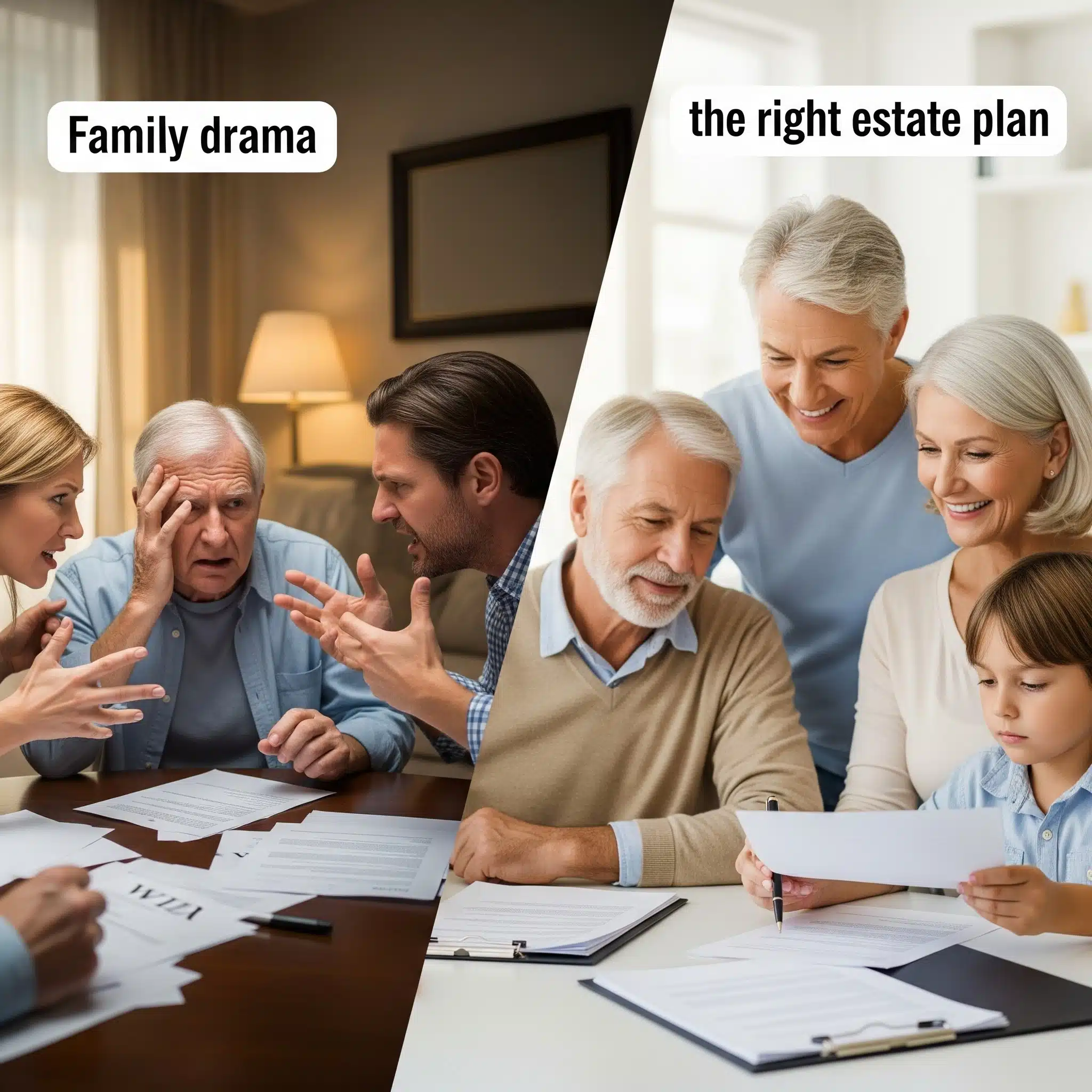 family drama estate planning